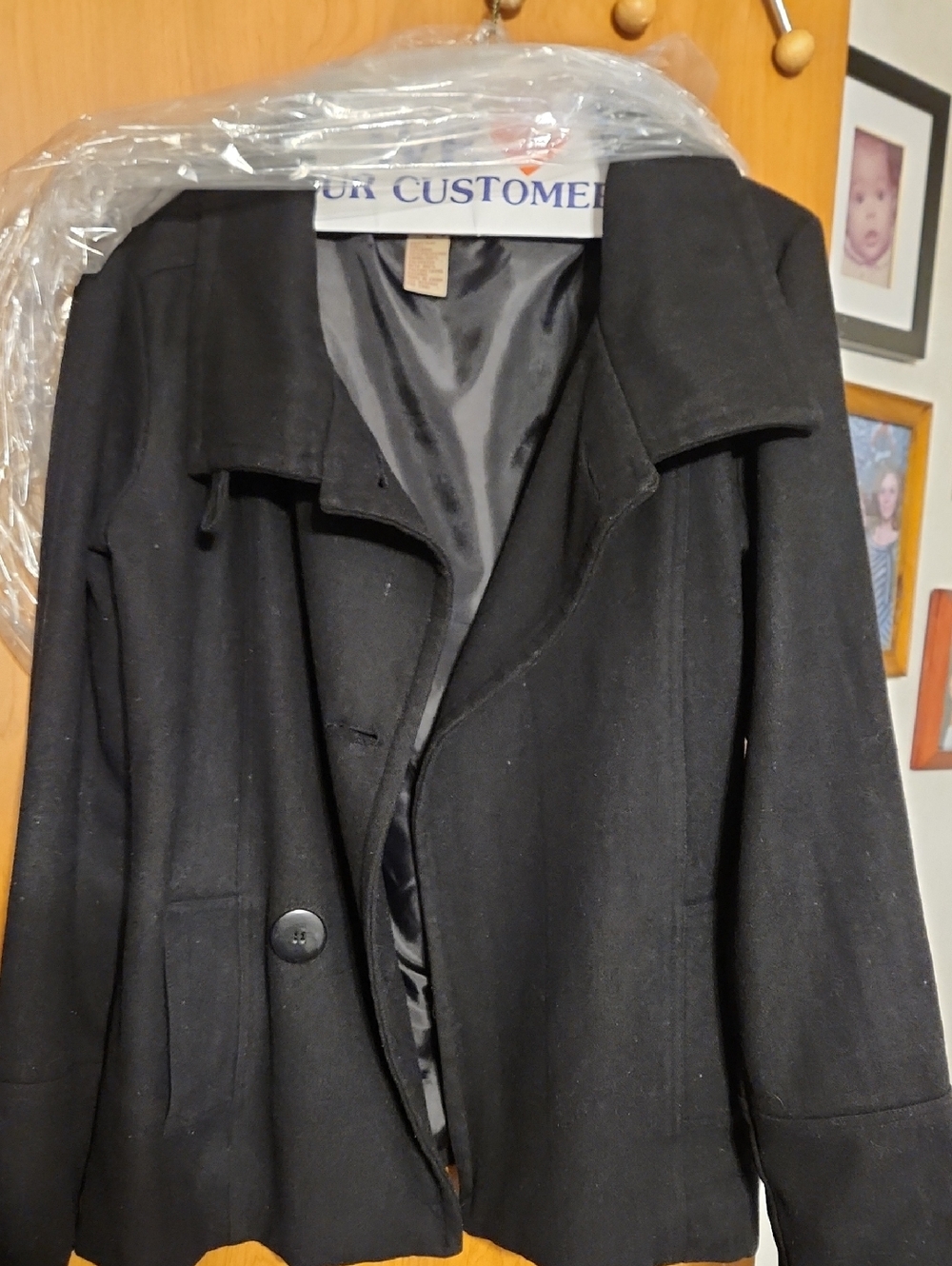 Paris Blues Black Single-Breasted Blazer Jacket